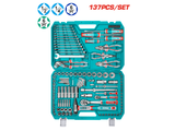 Bộ Đồ Nghề Sửa Chữa Đa Năng 137 Chi Tiết Total THKTHP21376