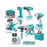 Combo 5 Máy Dùng Pin 20V Total TCKLI2018