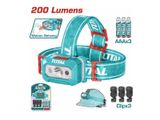 Đèn Pin Đội Đầu Total THL013AAA6 Độ Sáng 200 Lumen