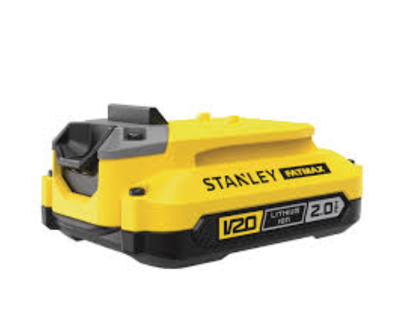 Pin 20V 2.0Ah Fatmax Stanley SB202-KR chính hãng trọn bộ kèm hộp