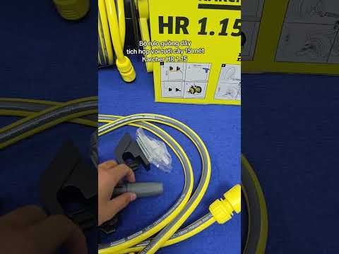 Bộ rulo guồng dây tưới cây 15m Karcher HR 1.15 (Kèm vòi phun)