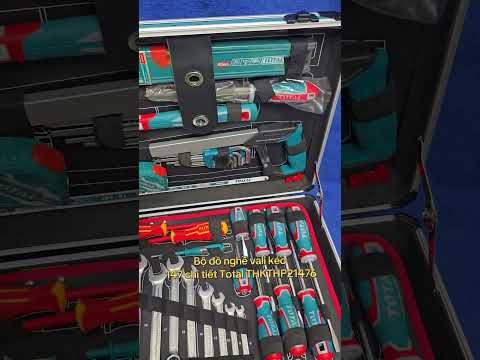 Bộ đồ nghề vali kéo 147 chi tiết Total THKTHP21476