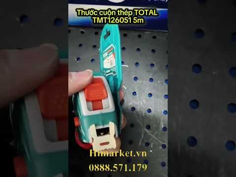 Thước cuộn thép TOTAL TMT126051 5m