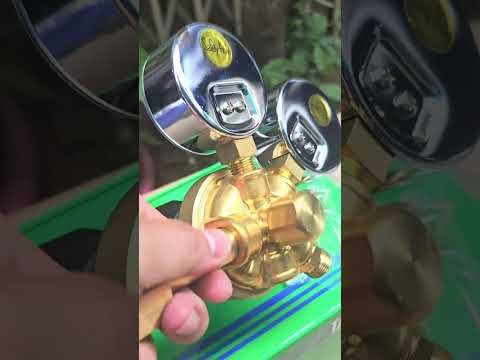 Đồng hồ Ni tơ Tanaka CGA-540L - Van điều áp Nitrogen chính hãng