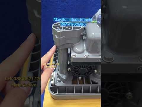 Máy Bơm Tăng Áp Hitachi WM-P200GX3 200W Chính Hãng