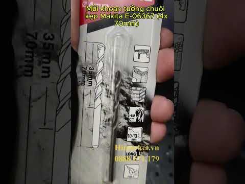 Mũi khoan tường chuôi kẹp Makita E-06367 (4x70mm)