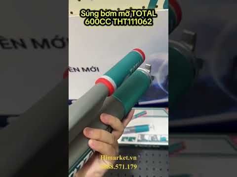 Súng Bơm Mỡ Total 600CC THT111062 – Hiệu Suất Cao Cho Gara Và Xưởng Cơ Khí