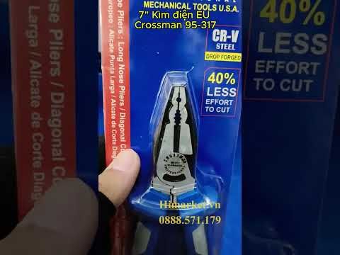 7" Kìm điện EU Crossman 95-317