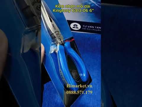 Kềm nhọn mỏ dài Kingtony 6313-06 6"