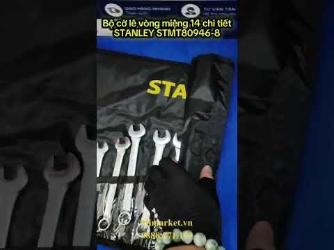 Bộ Cờ Lê Vòng Miệng 14 Chi Tiết Stanley STMT80946 8-24mm – Bộ Cờ Lê Chuyên Nghiệp Cho Cơ Khí Và Bảo Trì
