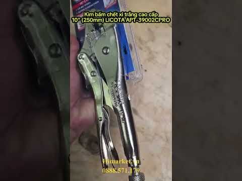 Kìm Bấm Chết Xi Trắng Cao Cấp 10” 250mm Licota APT-39002CPRO – Kìm Khóa Cr-Mo Chuyên Nghiệp