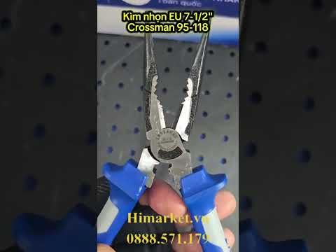 7-1/2" Kìm nhọn EU Crossman 95-118