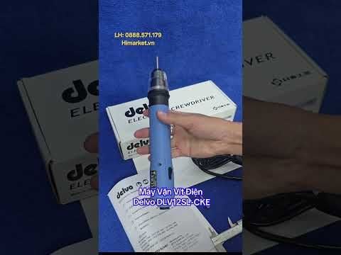 Máy Vặn Vít Điện Delvo DLV12SL-CKE CE Chính Hãng
