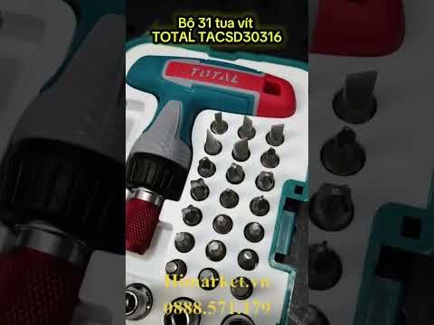Bộ 31 tua vít Total TACSD30316 chính hãng giá tốt