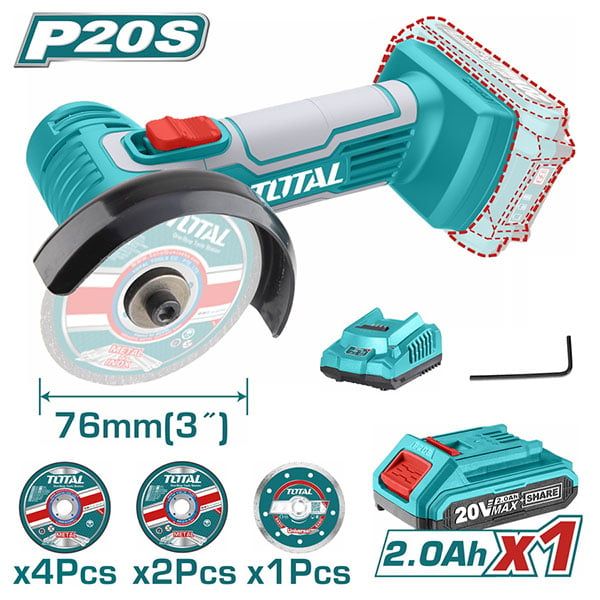 Máy Cắt Đa Năng Dùng Pin 20V Total TAGLI76017