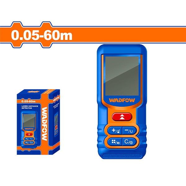 Máy đo khoảng cách laser 60m Wadfow WDL1516 chính hãng, đo chuẩn xác