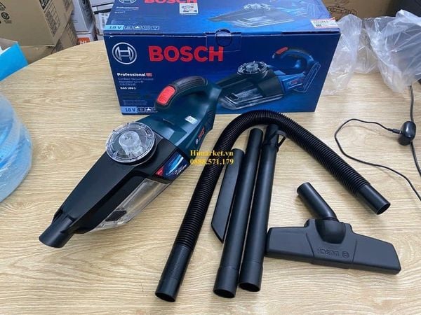 Máy hút bụi pin Bosch GAS 18V-1 SOLO dùng cho công trình và xưởng cơ khí