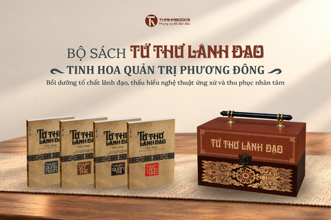 [Đặt trước] Bộ Hộp sách Tứ thư lãnh đạo (2026)