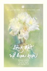 Lịch tường thư pháp Làng Mai 2026