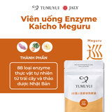 (CHÍNH HÃNG) VIÊN UỐNG ENZYME KAICHO MEGURU TUMUYUI - CẢI THIỆN TIÊU HOÁ, TĂNG HẤP THU DINH DƯỠNG, GIÚP SỮA MÁT CHO MẸ SAU SINH