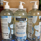  Sữa tắm dạng gel cho da nhạy cảm hữu cơ Coslys (1L) 