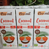  Sữa dừa không đường hữu cơ Ecomil 1L 