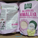  Muối hồng Himalaya NaturGreen 500g và 1KG dạng nhuyễn 