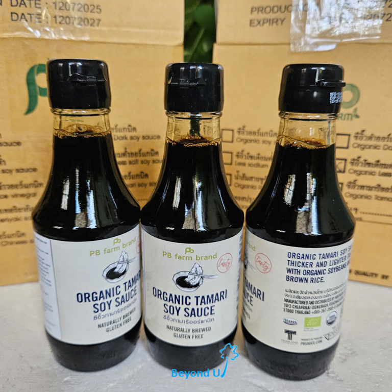  Nước tương Tamari hữu cơ PB Farm 200ml 