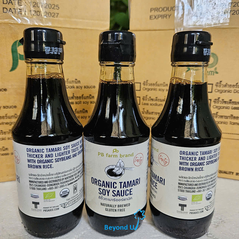  Nước tương Tamari hữu cơ PB Farm 200ml 