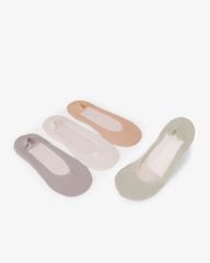 08003HD02 - Vớ Nửa Bàn Chân Viền Silicon (Vải Gân)