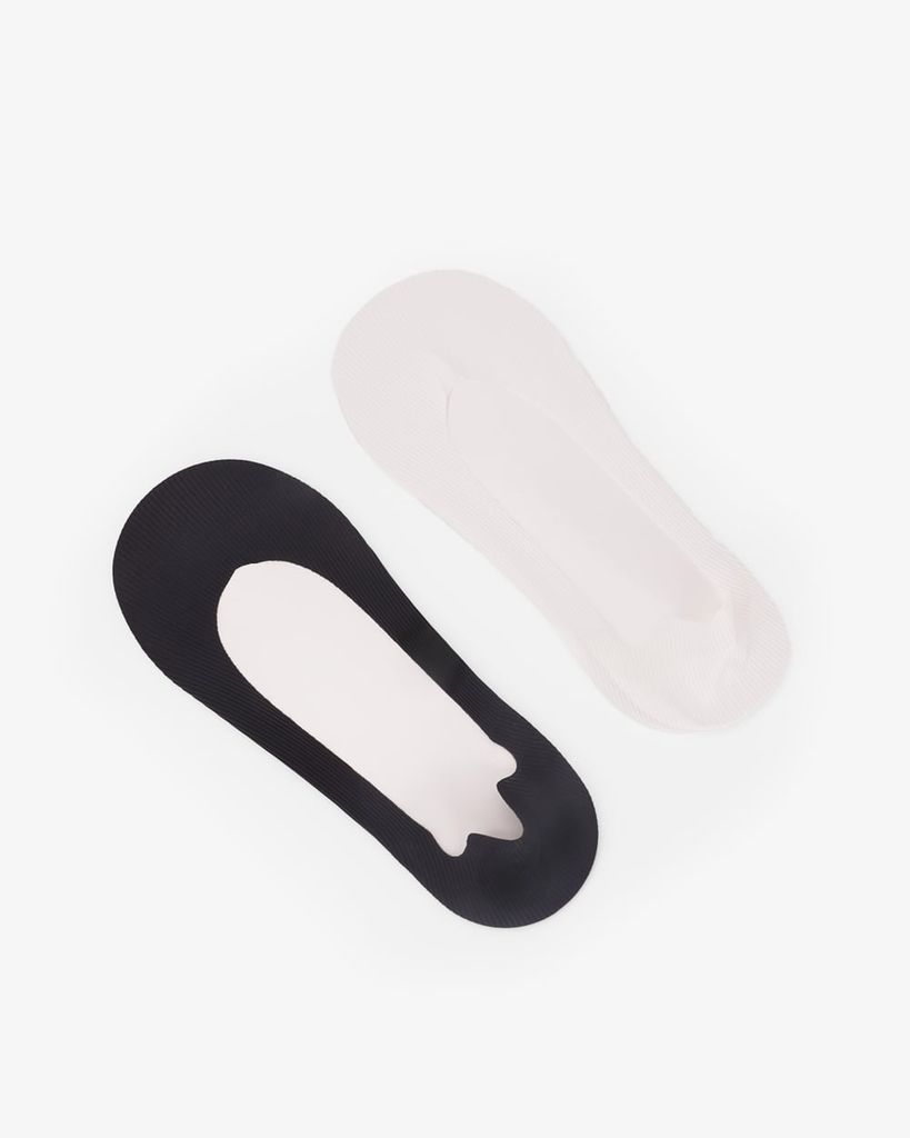 08003HD02 - Vớ Nửa Bàn Chân Viền Silicon (Vải Gân)