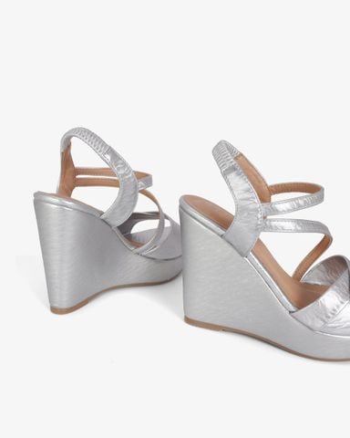 Sandal Đế Xuồng Hạnh Dung Quai Chéo Mảnh 12cm HD02250AB