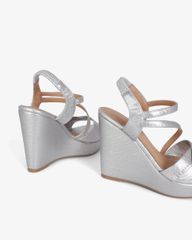 Sandal Đế Xuồng Hạnh Dung Quai Chéo Mảnh 12cm HD02250AB