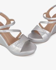 Sandal Đế Xuồng Hạnh Dung Quai Chéo Mảnh 12cm HD02250AB