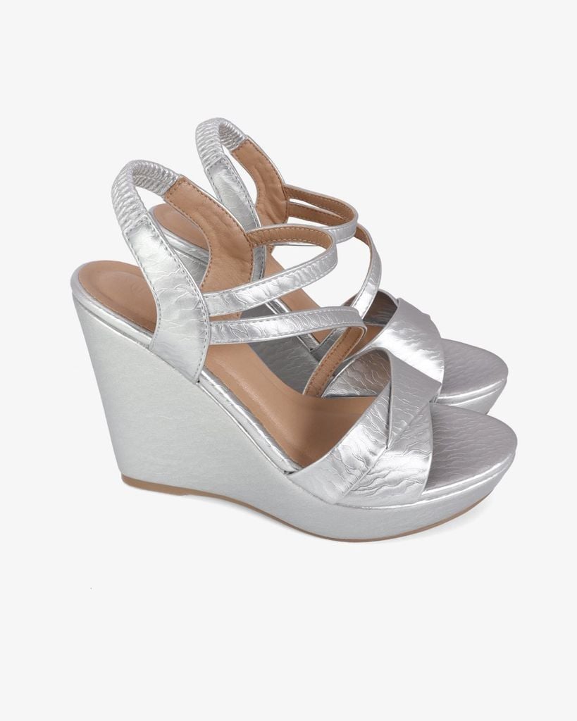 Sandal Đế Xuồng Hạnh Dung Quai Chéo Mảnh 12cm HD02250AB