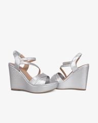 Sandal Đế Xuồng Hạnh Dung Quai Chéo Mảnh 12cm HD02250AB