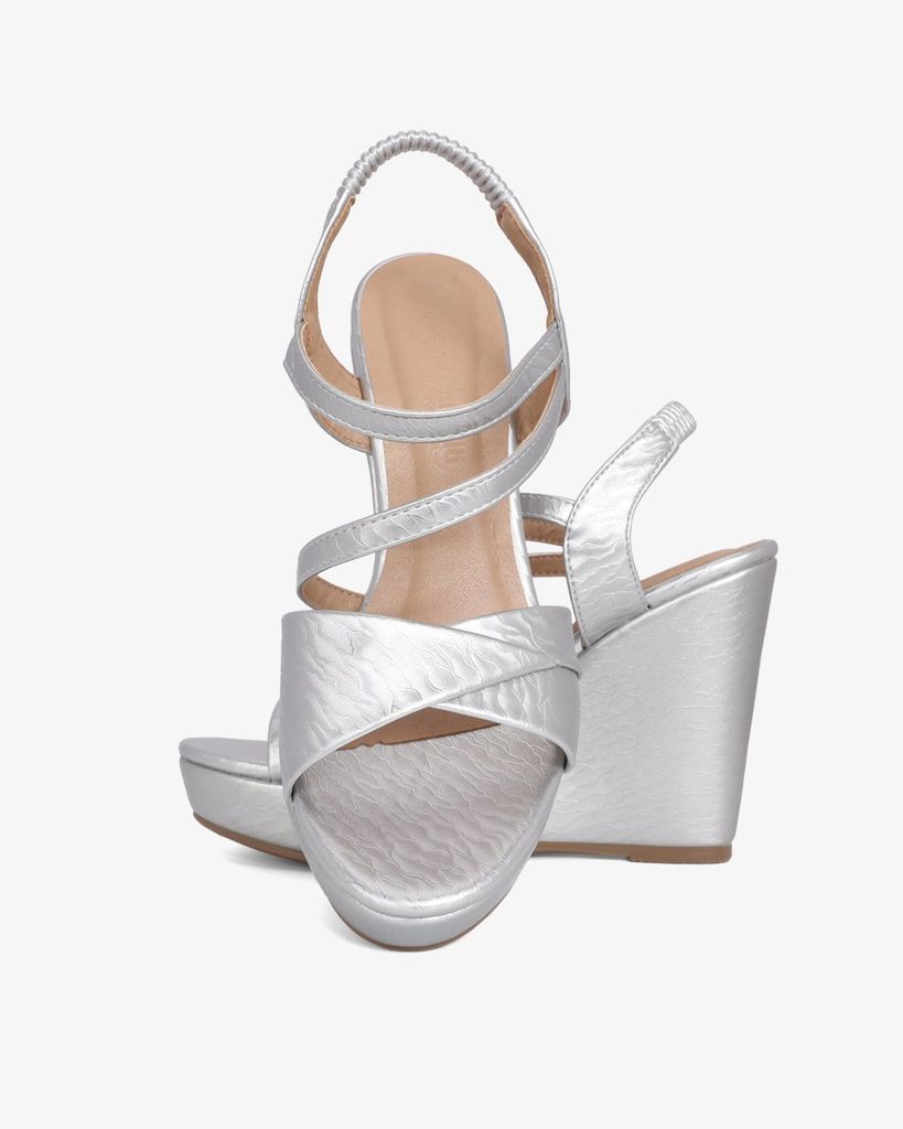 Sandal Đế Xuồng Hạnh Dung Quai Chéo Mảnh 12cm HD02250AB