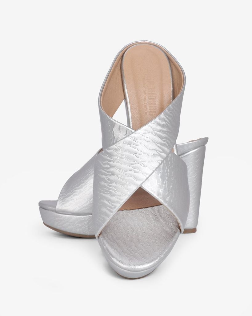 Dép Đế Xuồng Hạnh Dung Quai Chéo 12F HD02251AB