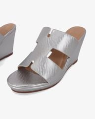 Dép Đế Xuồng Hạnh Dung Quai Chữ H 9cm HD02256AB