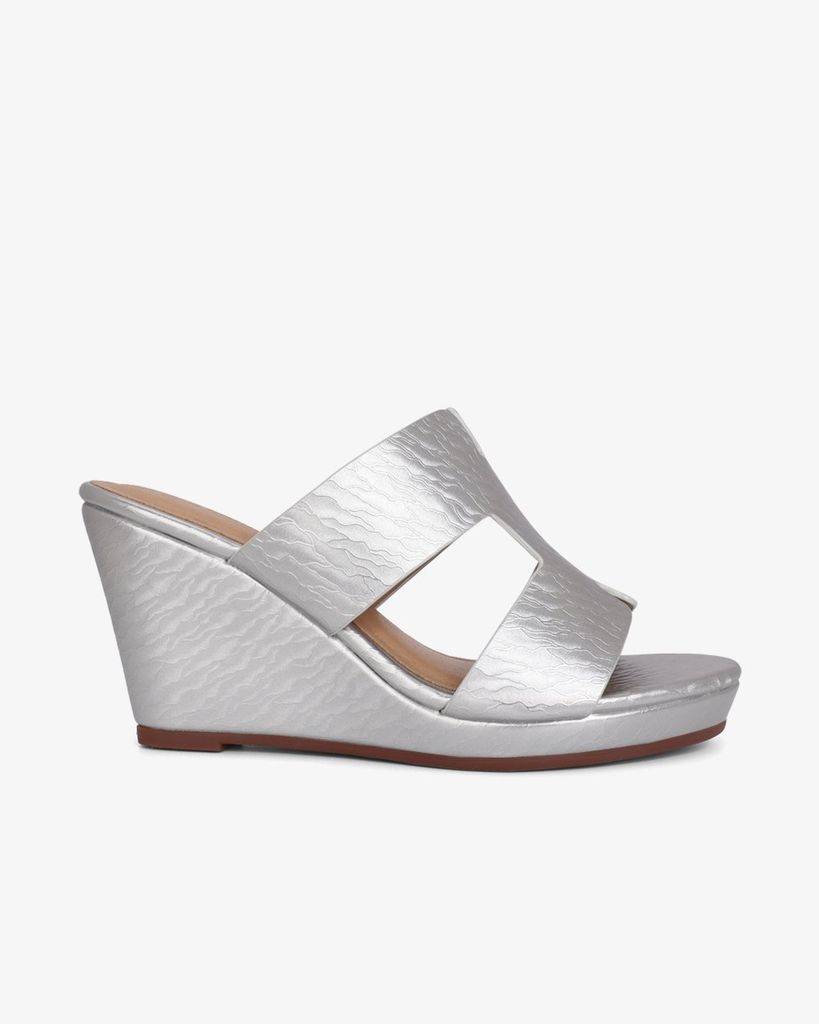 Dép Đế Xuồng Hạnh Dung Quai Chữ H 9cm HD02256AB