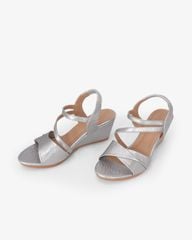 Sandal Đế Xuồng Hạnh Dung Quai Đắp Mảnh Chéo 6F HD02259AB