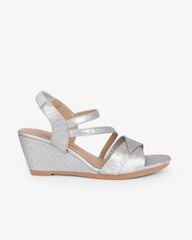 Sandal Đế Xuồng Hạnh Dung Quai Đắp Mảnh Chéo 6F HD02259AB