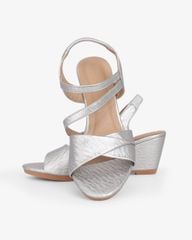 Sandal Đế Xuồng Hạnh Dung Quai Đắp Mảnh Chéo 6F HD02259AB