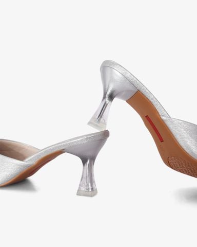 Dép Bít Mũi Hạnh Dung Vân Nổi Mũi Nhọn HD041056AD