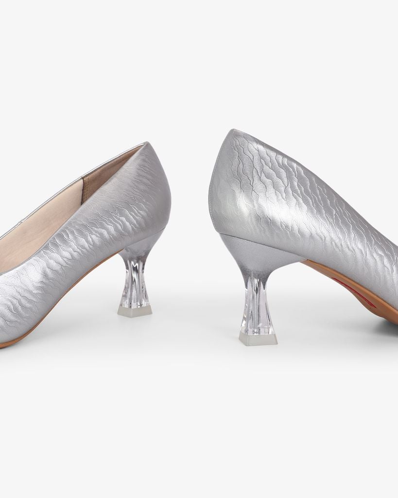 Giày Cao Gót Hạnh Dung Vân Đá Mũi Nhọn HD041069AD