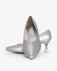 Giày Cao Gót Hạnh Dung Vân Đá Mũi Nhọn HD041069AD