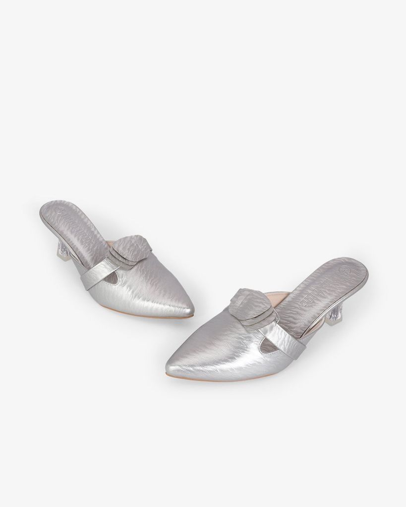 Dép Bít Mũi Hạnh Dung Dây Luồng Xếp HD041083AD