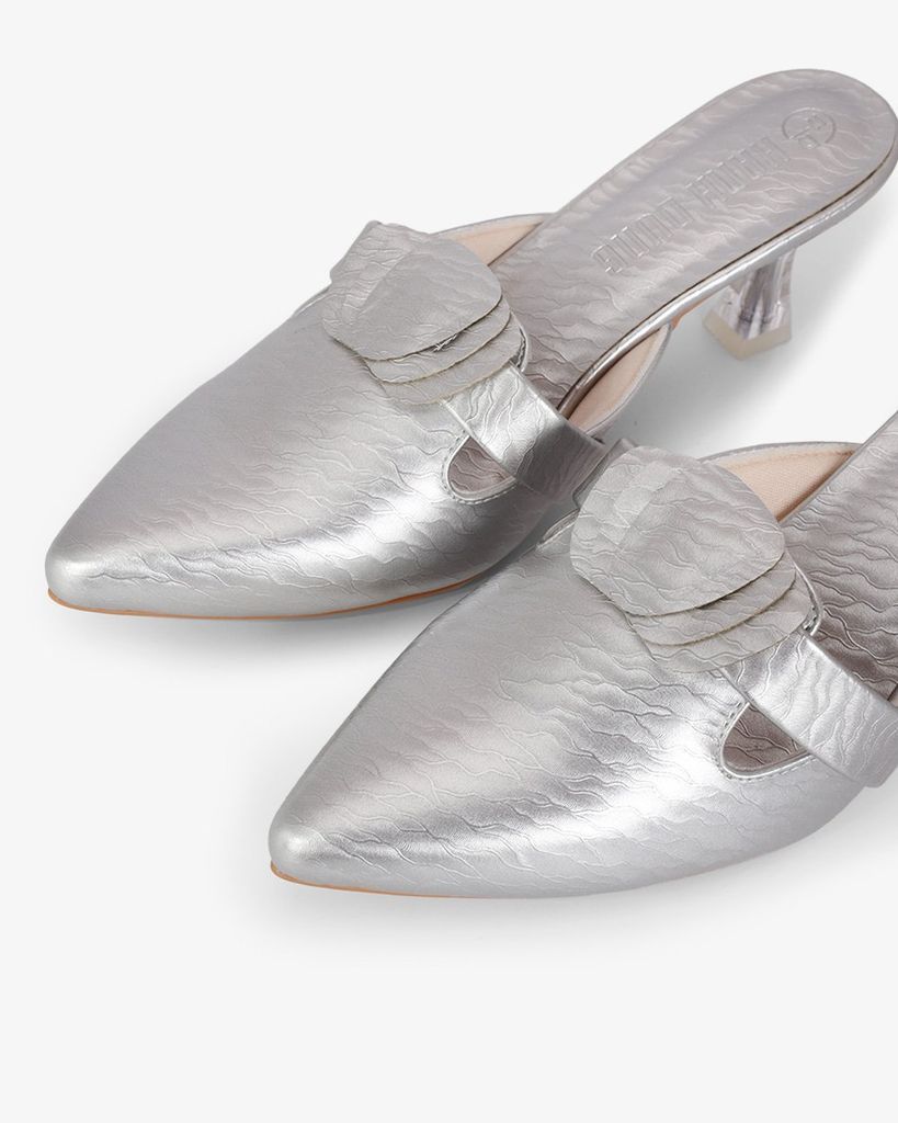 Dép Bít Mũi Hạnh Dung Dây Luồng Xếp HD041083AD