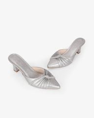 Dép Bít Mũi Hạnh Dung Quai Nơ Xoàn HD041100AD