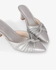 Dép Bít Mũi Hạnh Dung Quai Nơ Xoàn HD041100AD